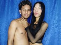 live sex cam couple HonayandRoberth