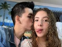 hot cam couple sex webcam RostoneAndSan